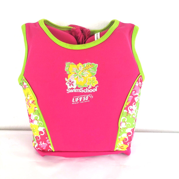 Leisure Swim School SIZE S/M Flotation Trainer 20-33LBS Girls Kids Pink - Picture 6 of 6